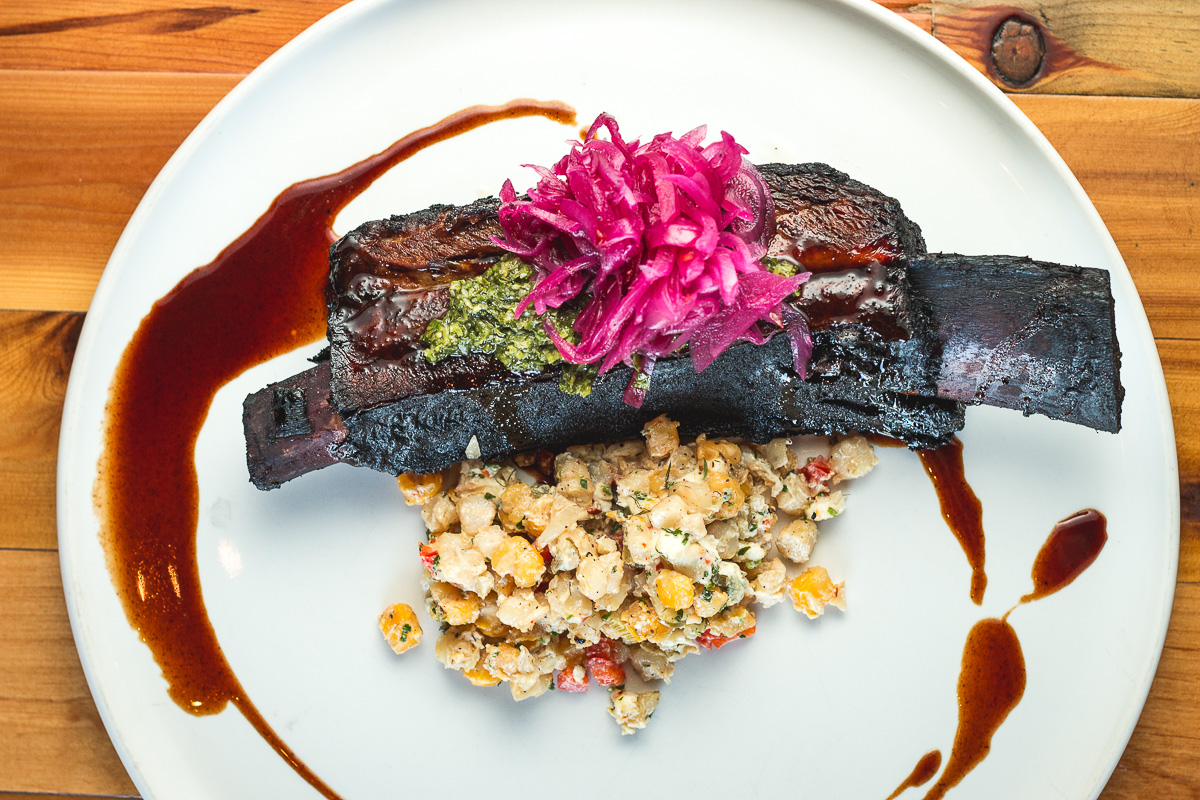 Smoked Giant Short Rib at The Parish