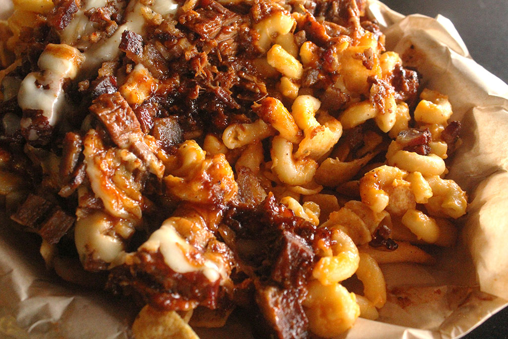 Messy Mac & Cheese at BrushFire BBQ Co.