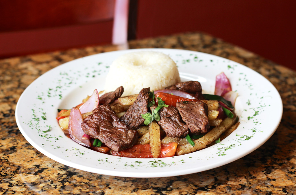 Lomo Saltado at Don Pedro's Peruvian Bistro