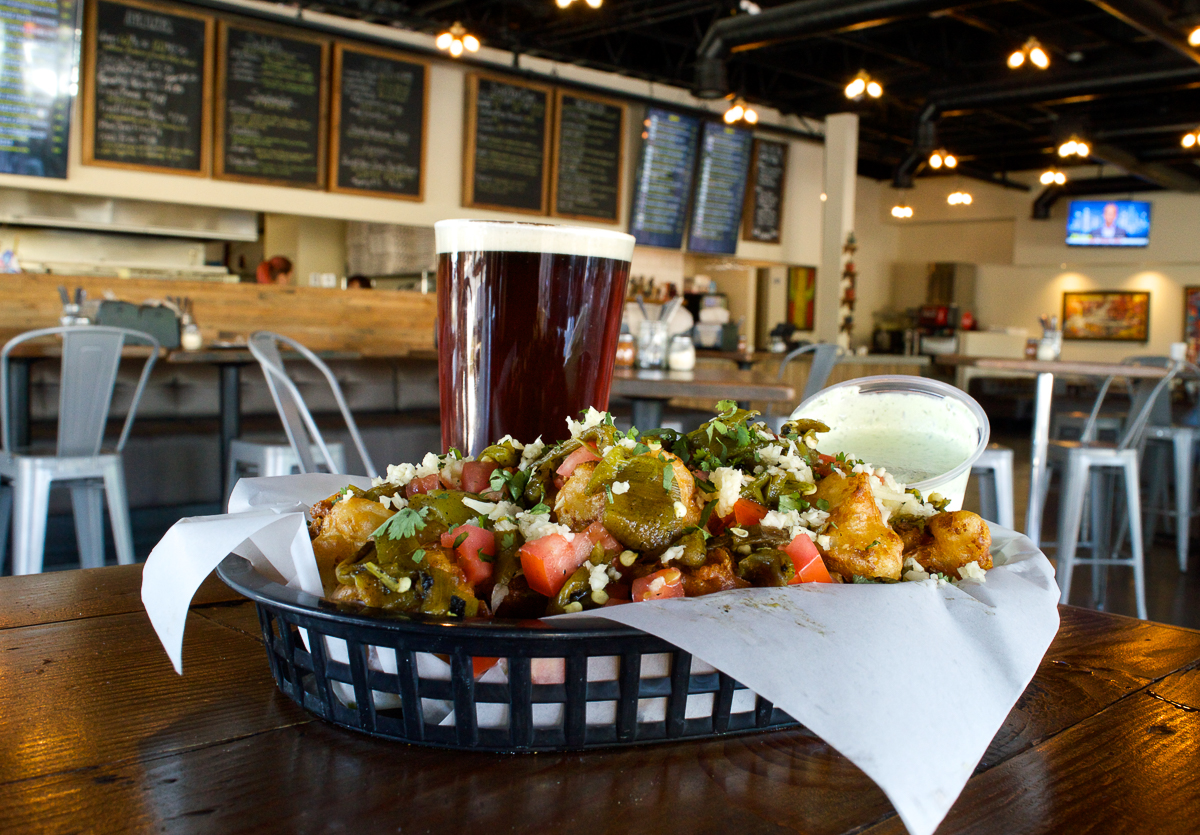 Fried Cauliflower Nachos at Bear Canyon Pizza (Credit: Kayla Rutledge)