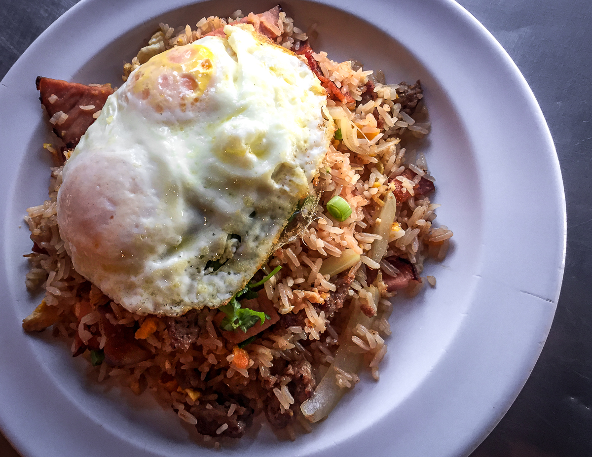 Hillbilly Fried Rice at 4 Seasons Restaurant (Credit: Ari Alexander)
