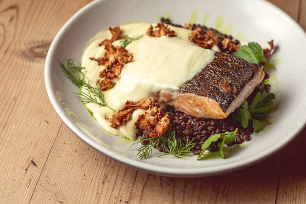 Faroe Islands Salmon at 5 Points (Photo by Jackie Tran)