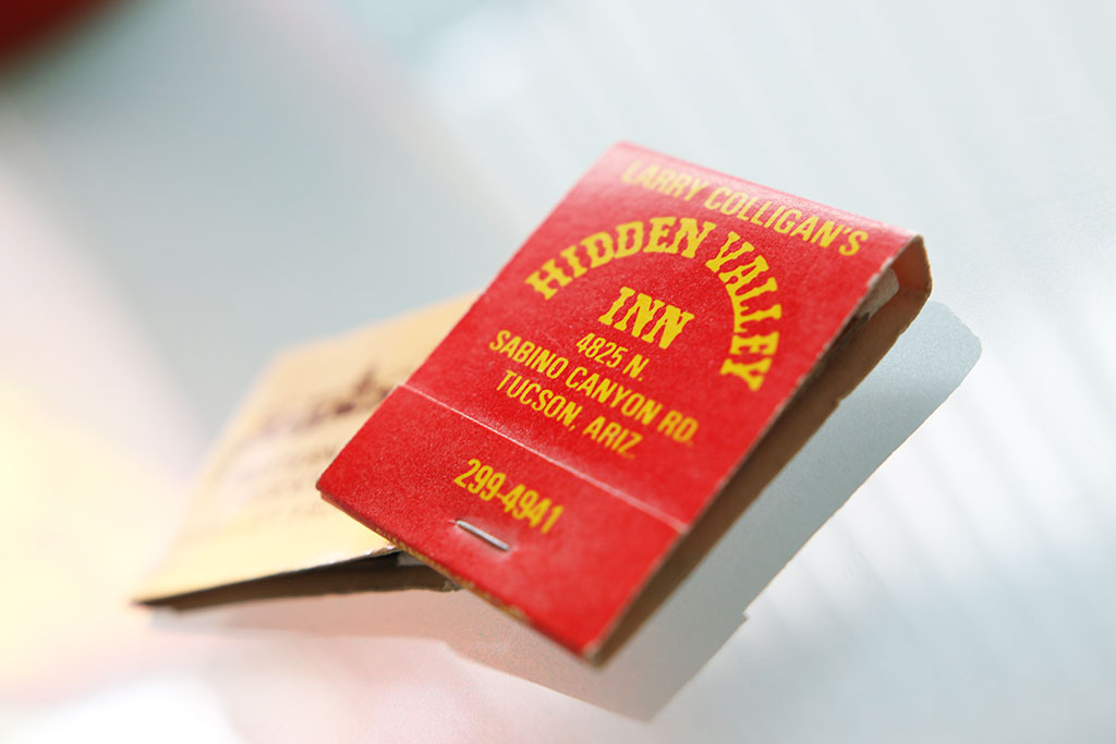 Hidden Valley Inn Matchbook