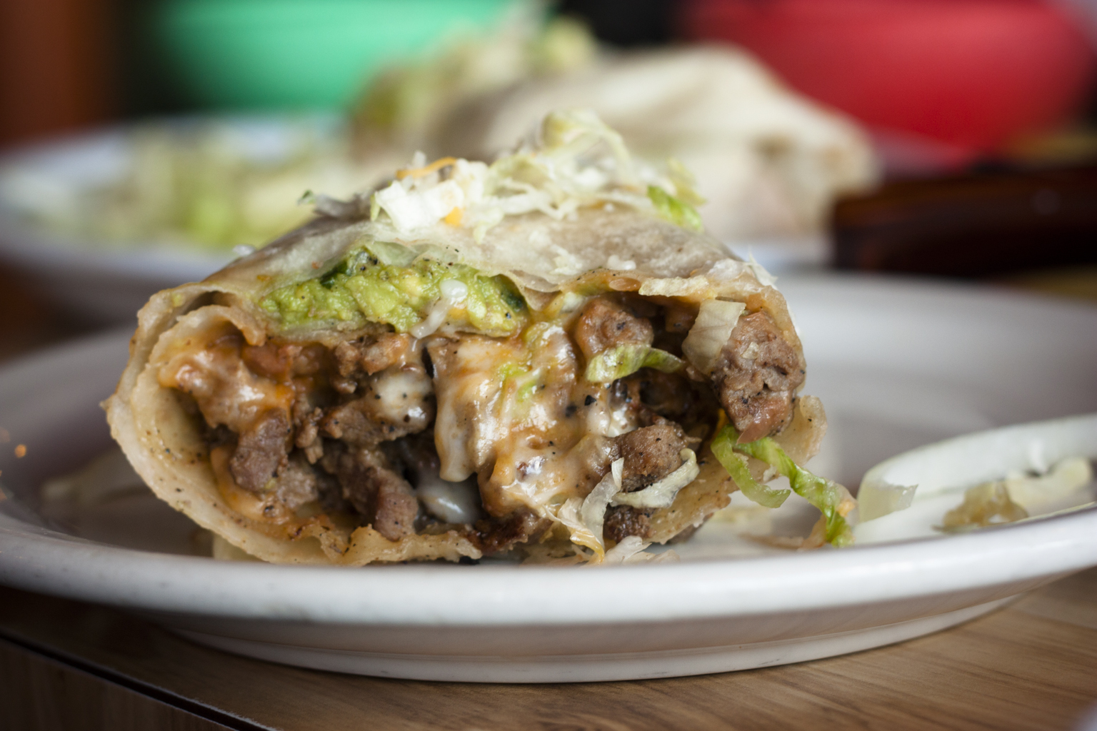Campechano burro at Crossroads Restaurant (Credit: Jackie Tran)