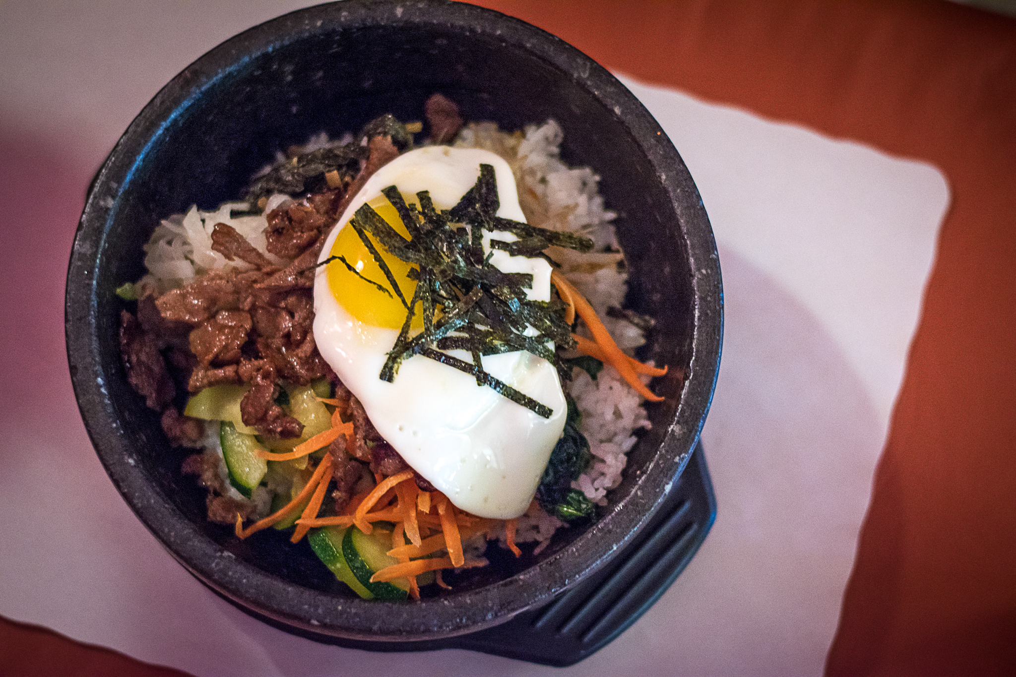 Hot Stone Bibeem Bob at Korea House (Credit: Jackie Tran)