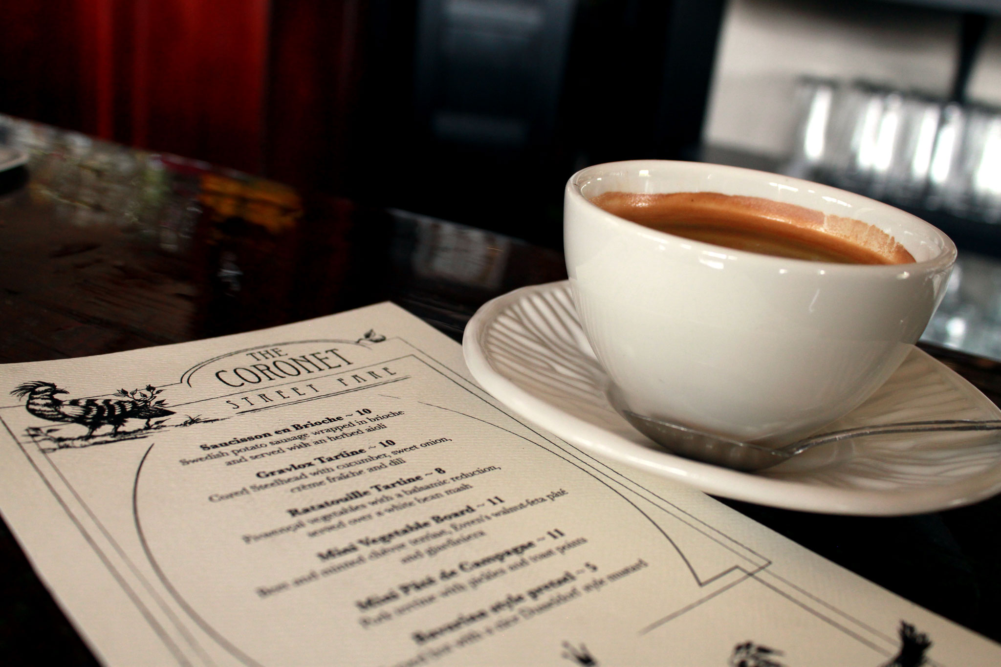 Caffe Luce Coffee at The Coronet