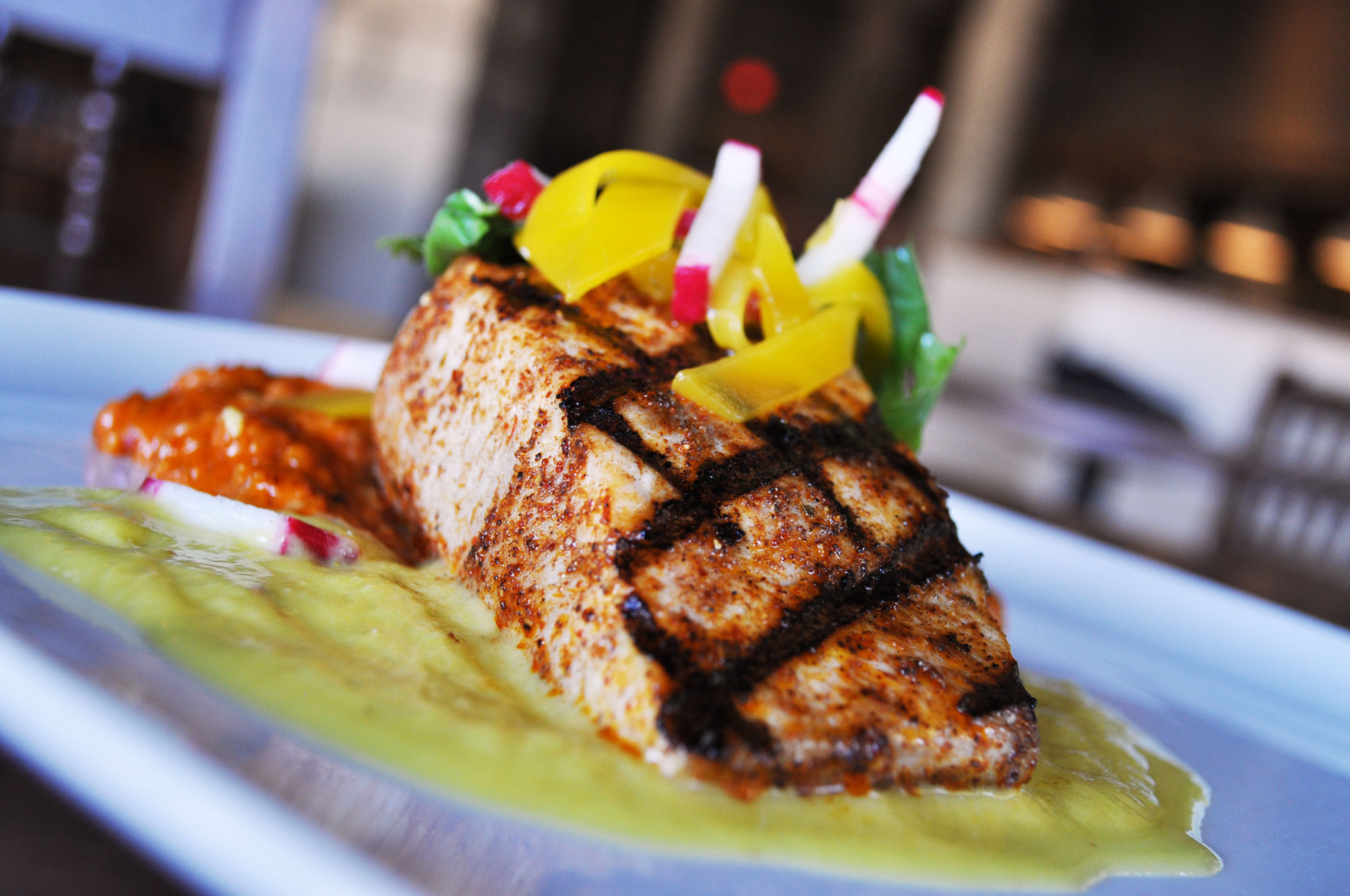 Grilled Mahi Mahi at Epazote Kitchen & Cocktails