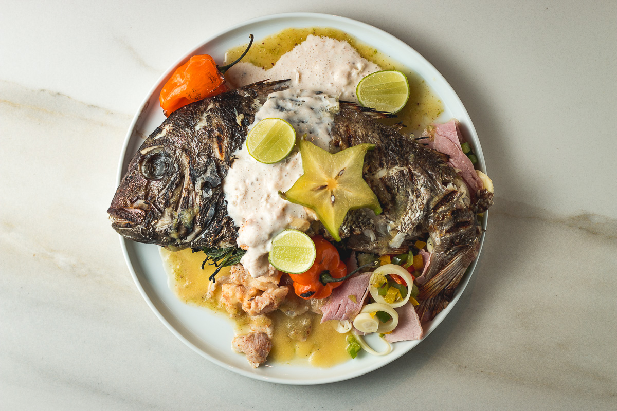 Art of Plating dish by Moody Elbarasi from The Coronet (Photo by Jackie Tran)