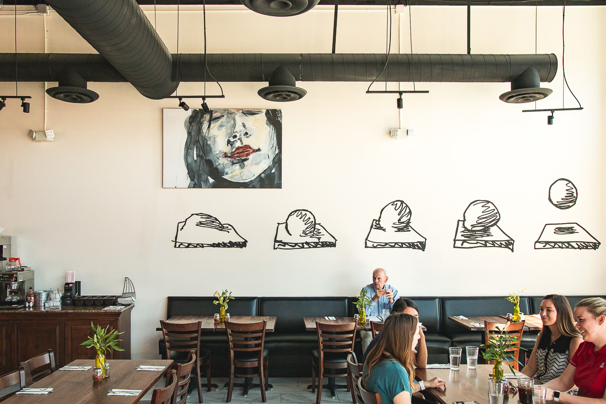 Interior at Bacio Italiano