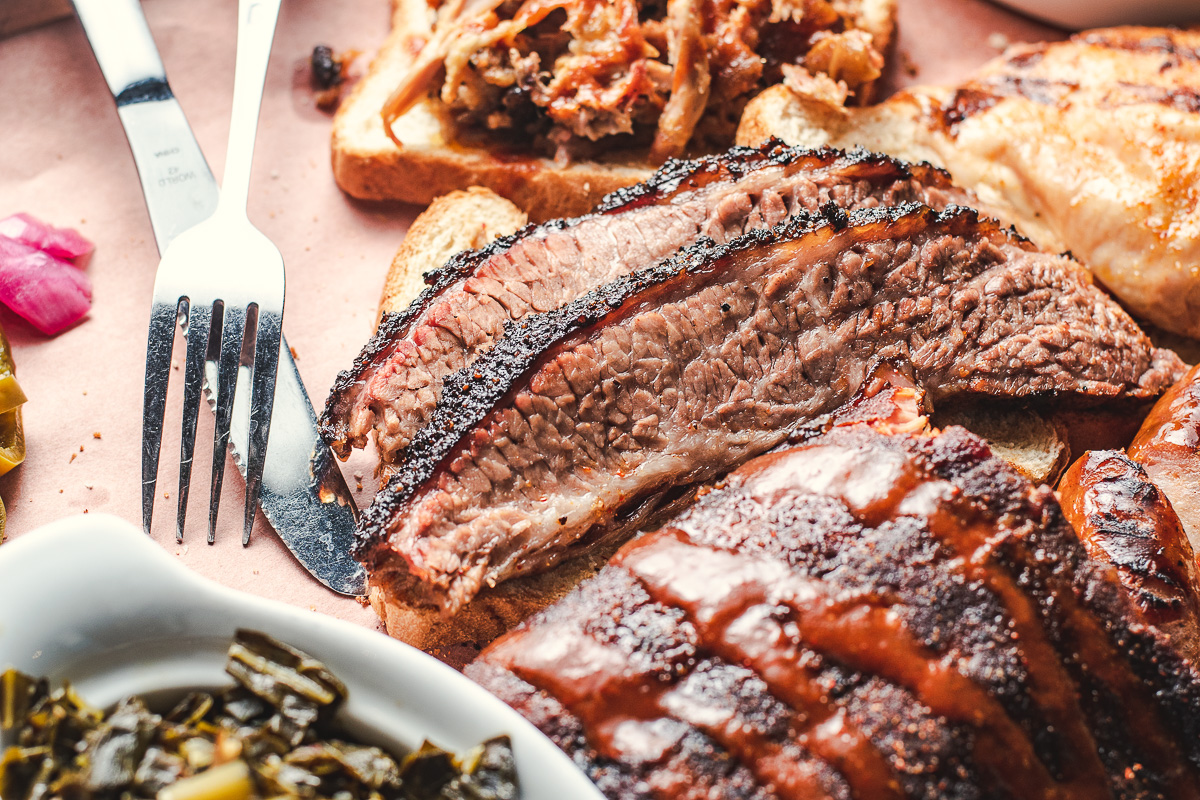 Brisket at Brother John's Beer, Bourbon & BBQ (Credit: Jackie Tran)
