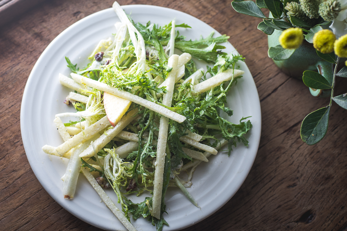 Frisée Salad at the Coronet (Credit: Jackie Tran)