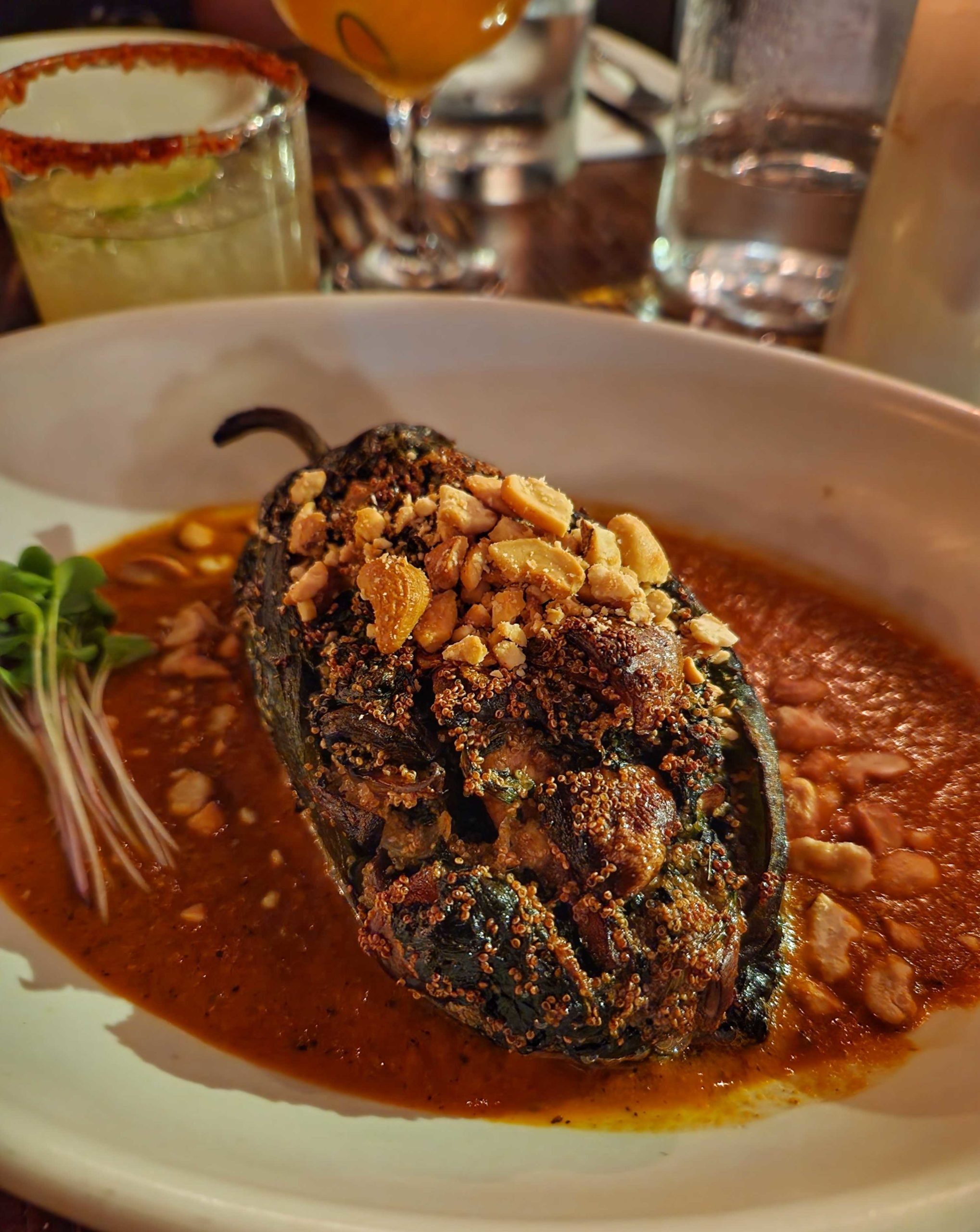 Chile Relleno at Penca (Photo by Xochitl Gracia)