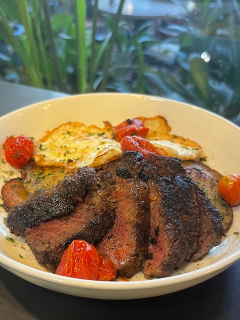 a bowl of food on a plate