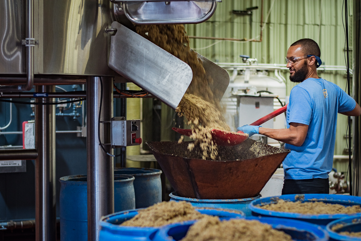 Dragoon Brewing Co. brewer Terence Hofstad (Credit: Jackie Tran)
