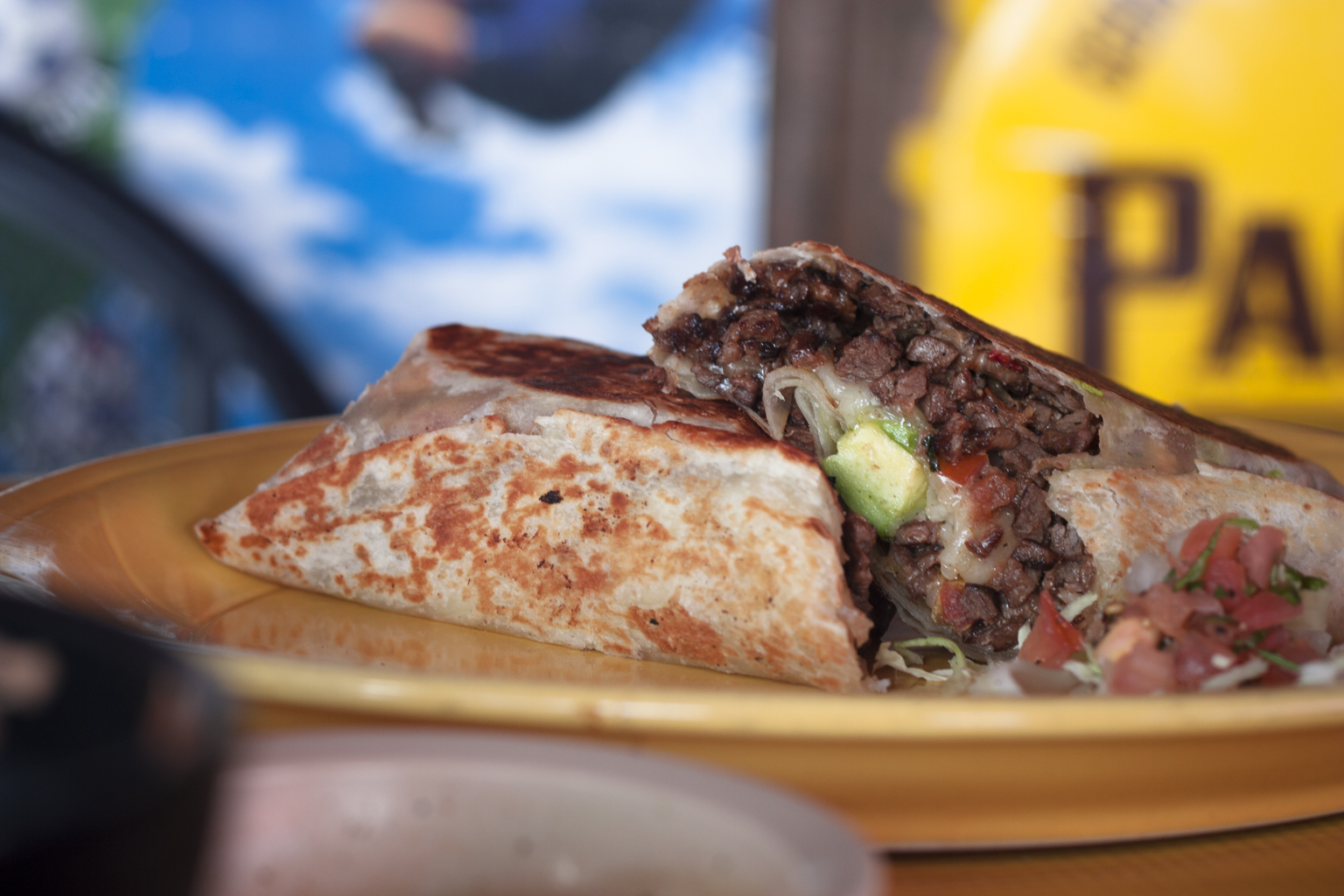 Percheron burrito from La Botana