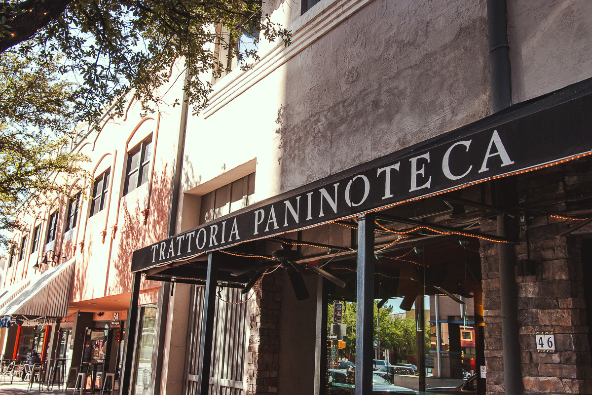 Facade at Caffe Milano