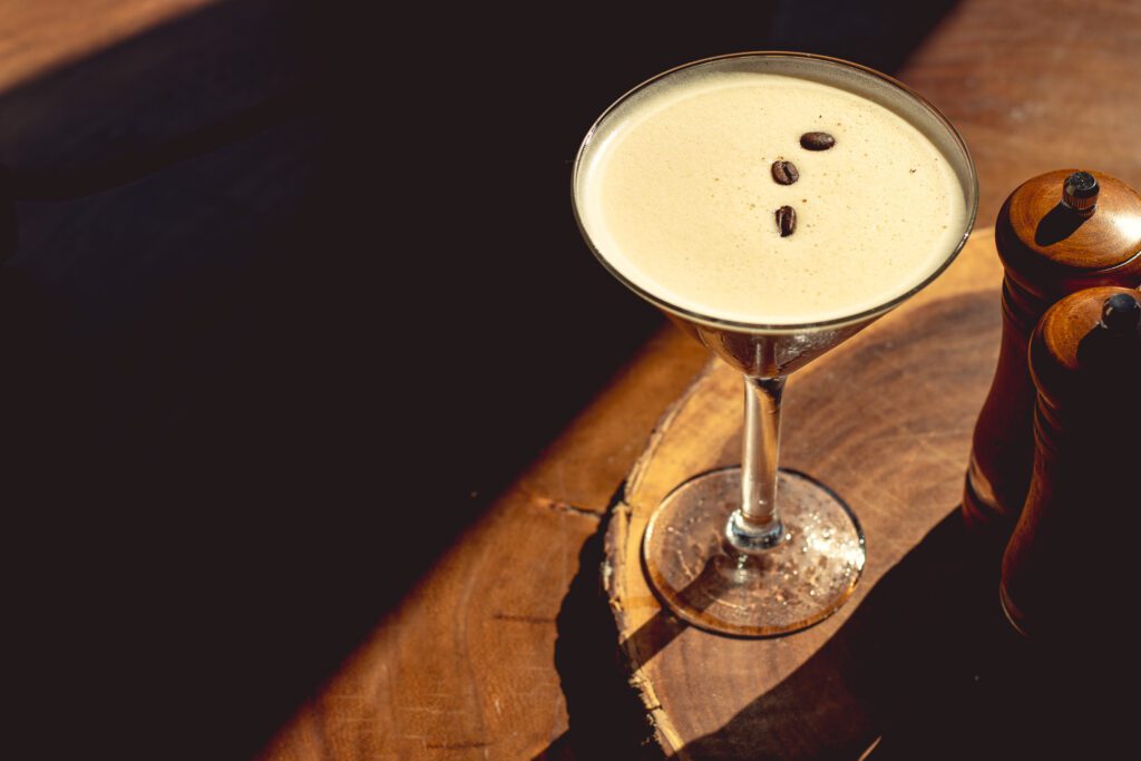 Espresso Martini cocktail at Charro Steak North (Photo by Jackie Tran)