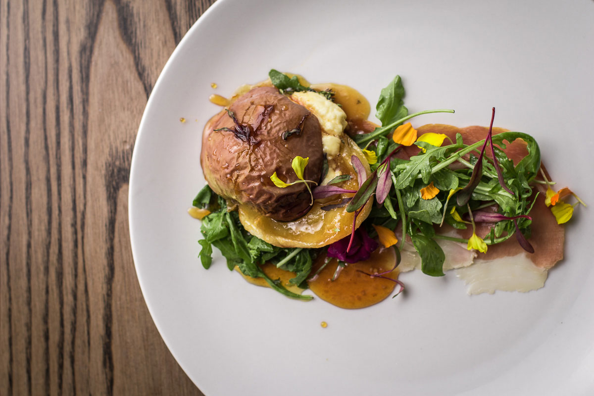 Primo November Prix-Fixe's Apple Tarte Tartin Primi