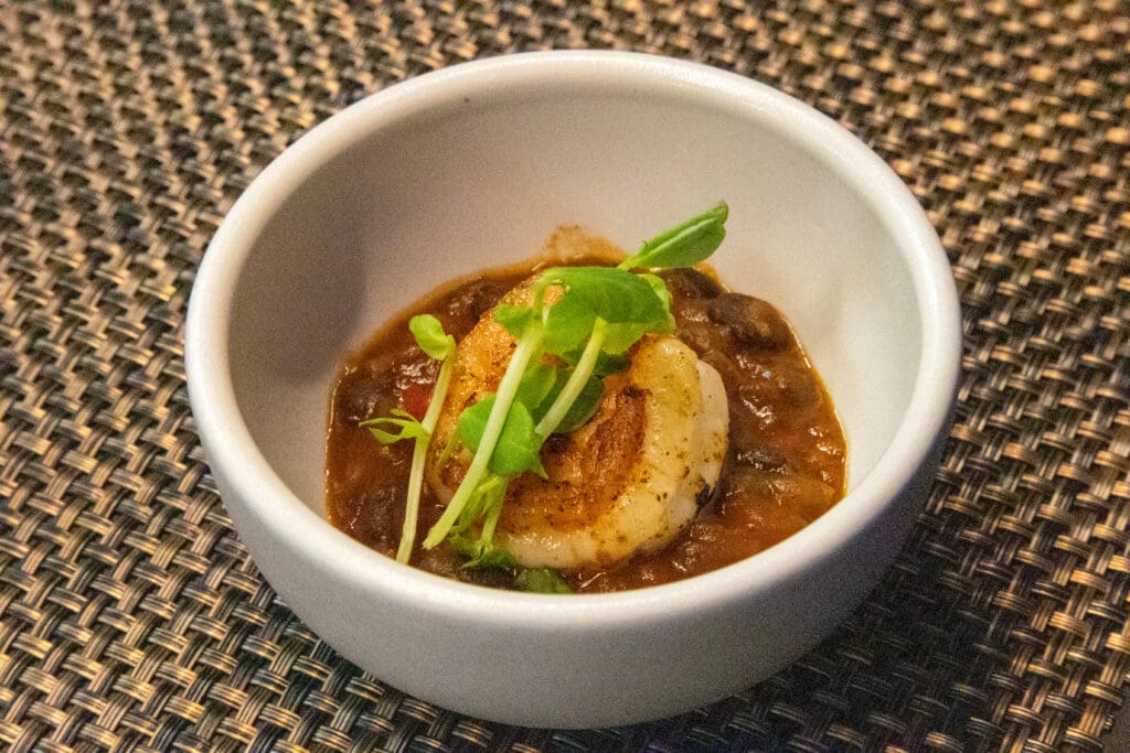 a bowl of soup