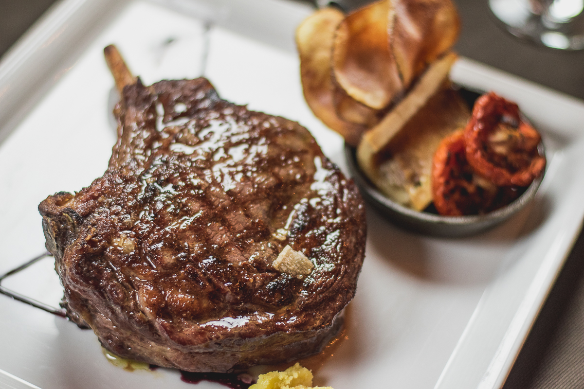 22 oz. Cowboy Ribeye at PY Steakhouse (Credit: Melissa Stihl)