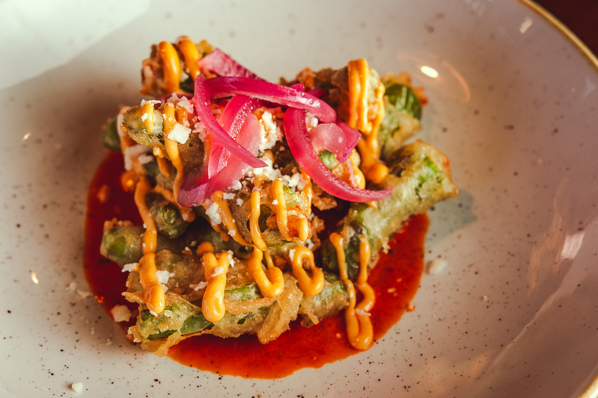 Stuffed Shishito Peppers at Copper Rock Craft Eatery (Credit: Jackie Tran)