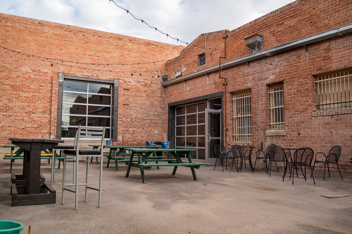 Patio at Corbett Brewing Company (Credit: Jackie Tran)