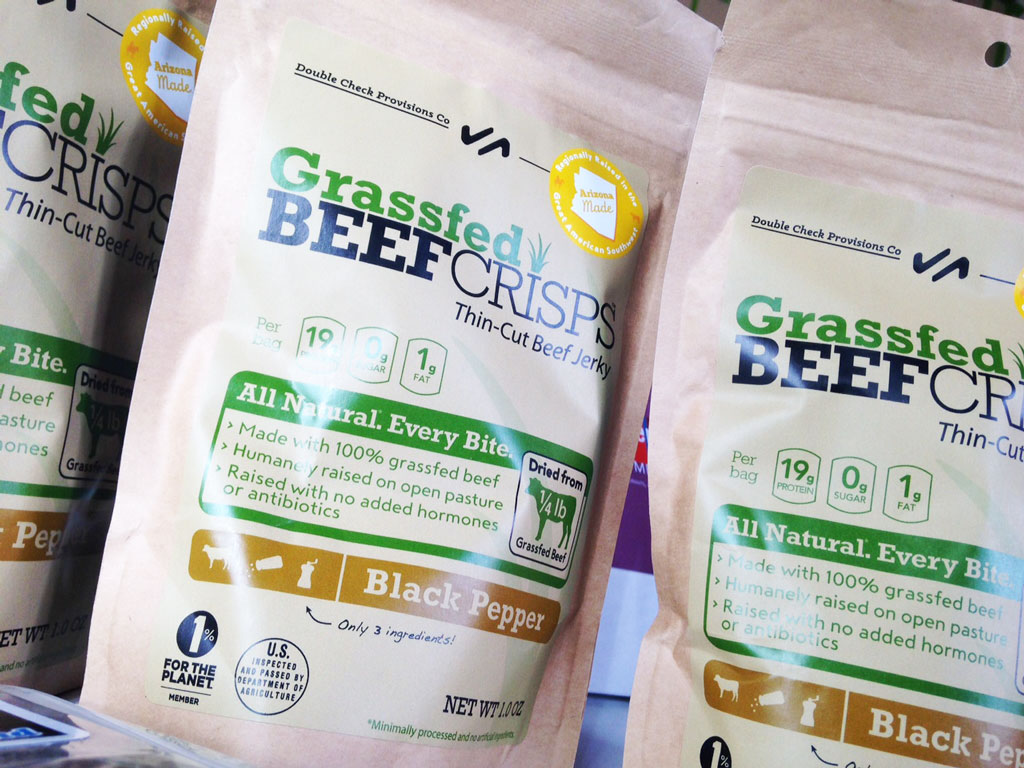 Grassfed Beef Crisps from Double Check Provisions Co.