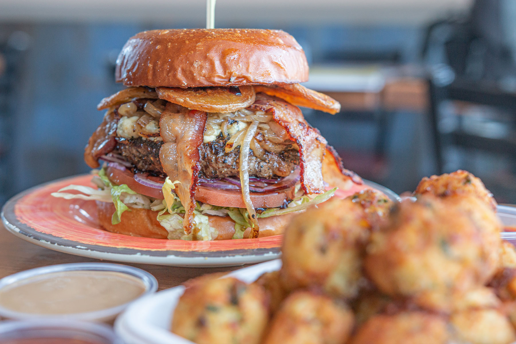 Divine Bovine burger 