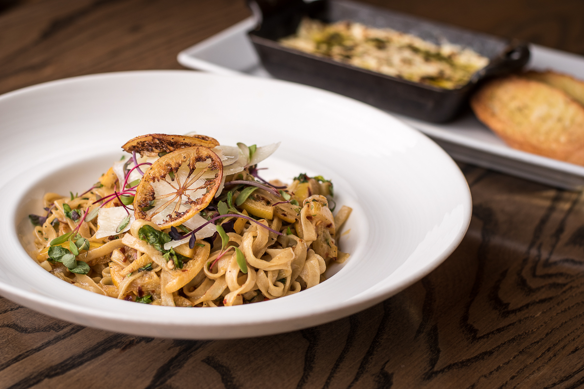 Meyer lemon Linguine at Primo (Photo by Jackie Tran)