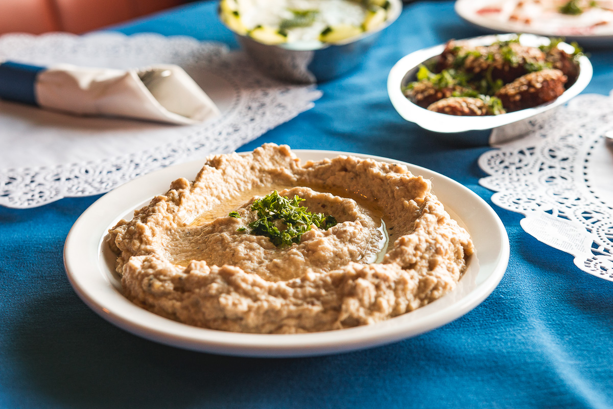Baba Ganoosh at Alexandria's Pearl (Credit: Jackie Tran)