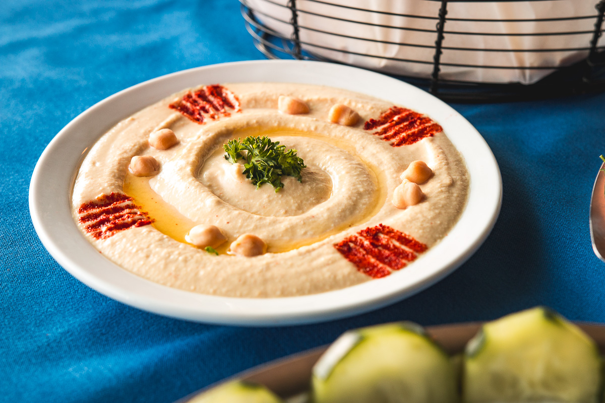 Bast Hummus at Alexandria's Pearl (Credit: Jackie Tran)