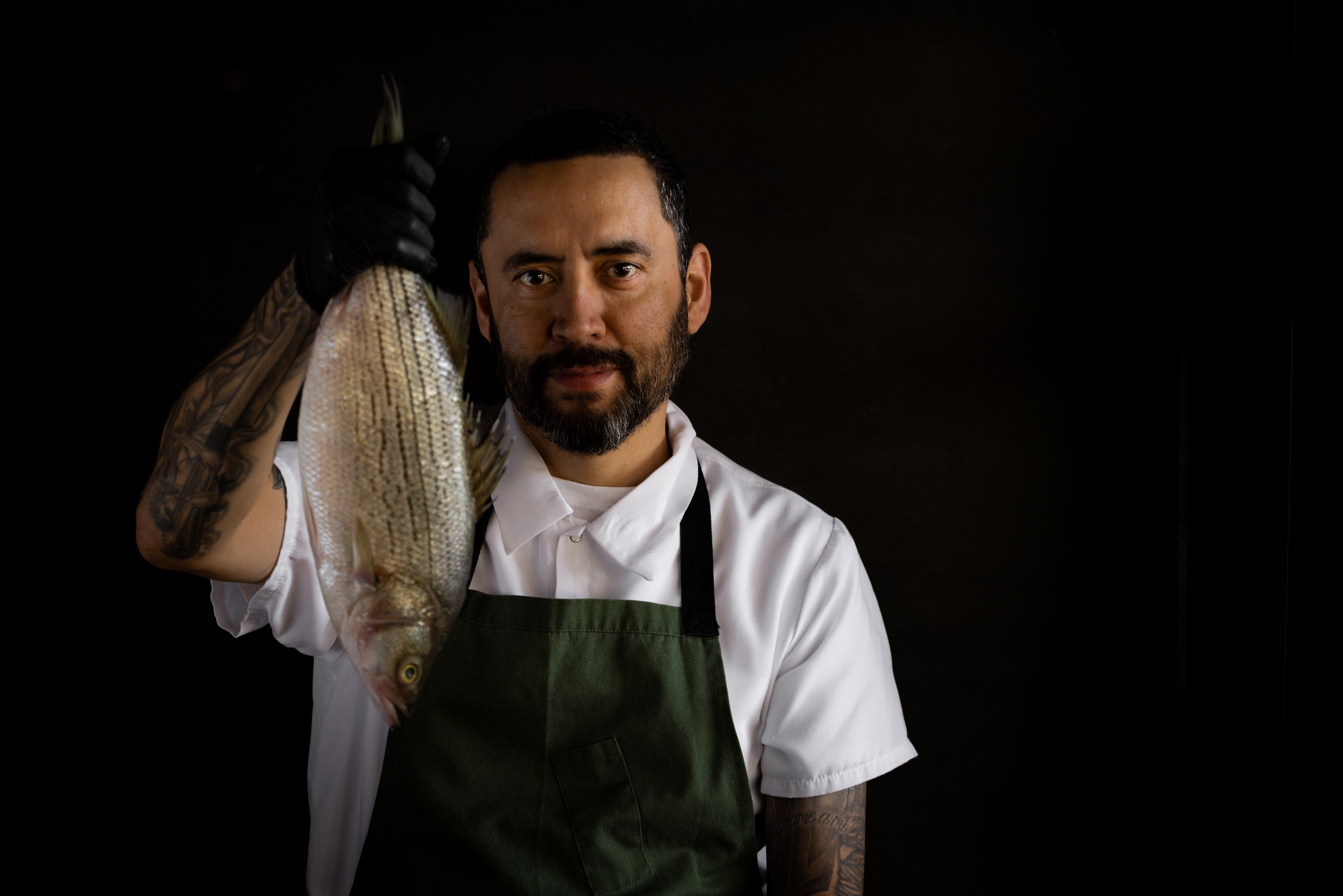 Ernie Soto, fishmonger of OBON (Photo by Anna Smirnova)