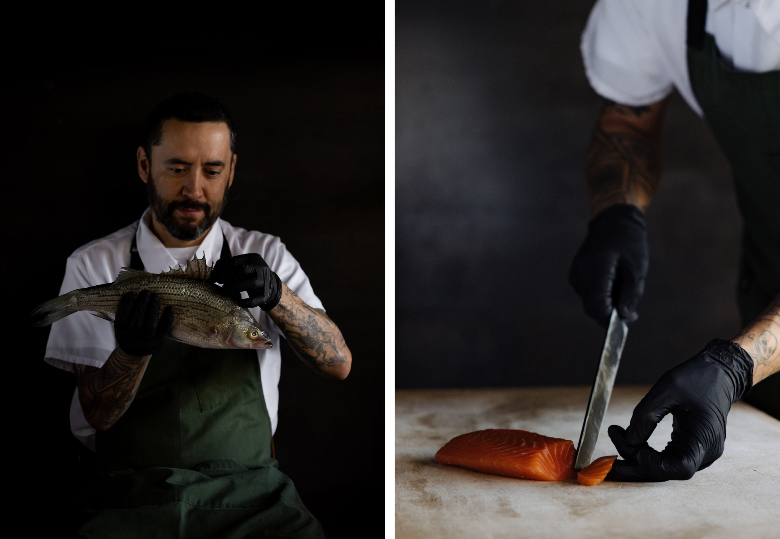 Ernie Soto, fishmonger of OBON (Photo by Anna Smirnova)