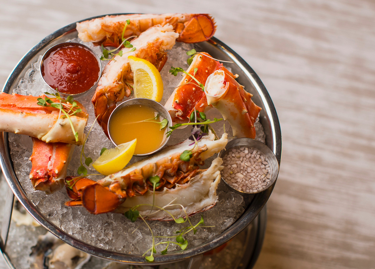 Shellfish Sampler at PY Steakhouse at Casino Del Sol (Photo courtesy of PY Steakhouse)