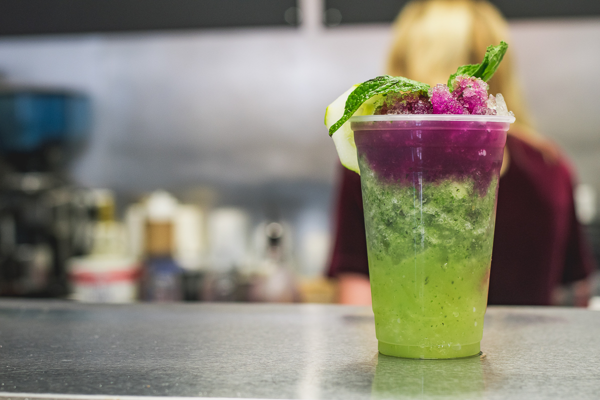 El Nopalito Agua Fresca at Fanny's Kitchen (Credit: Jackie Tran)