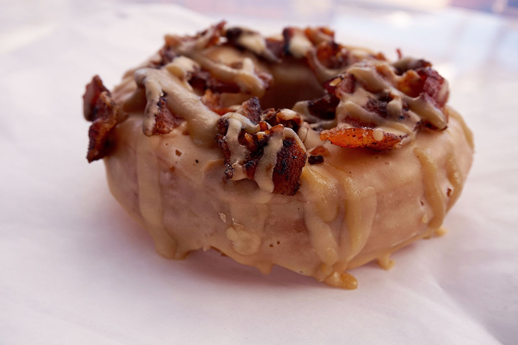 Genuine Creamery & Doughnuts' Maple Bacon Doughnut (Photo by Jennifer Rothschild)