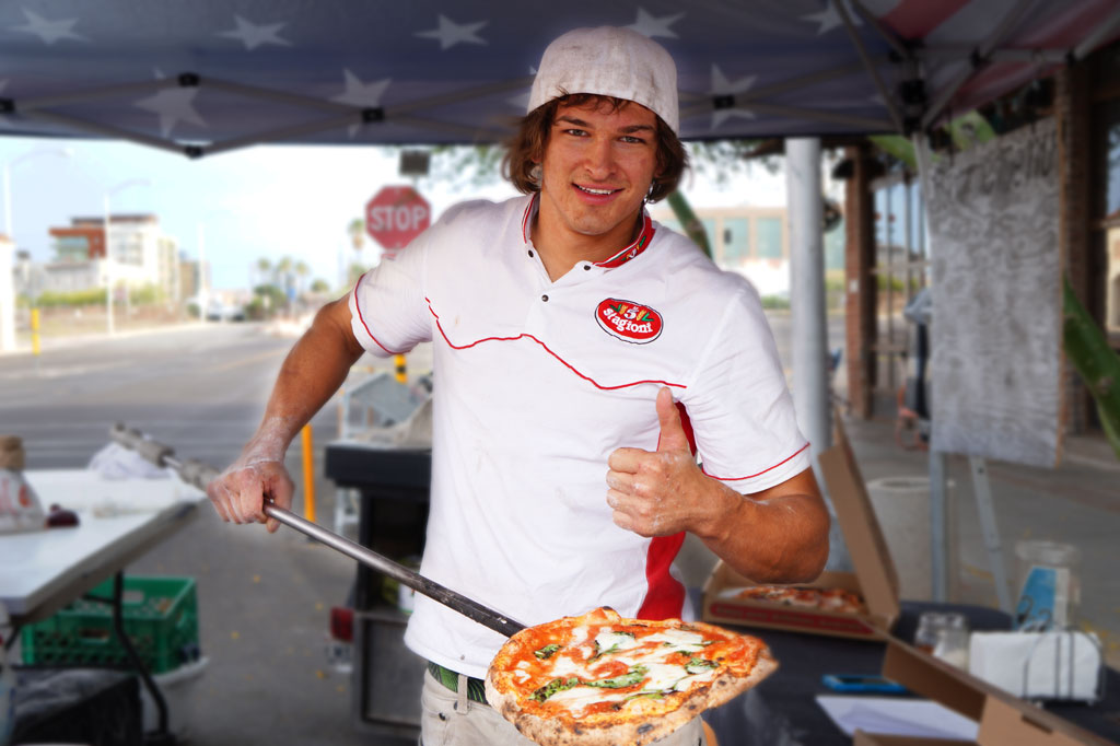 Fiamme Pizza Napoletana Co-owner Luke Smith