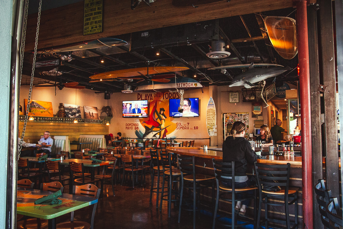 Interior at Fini's Landing
