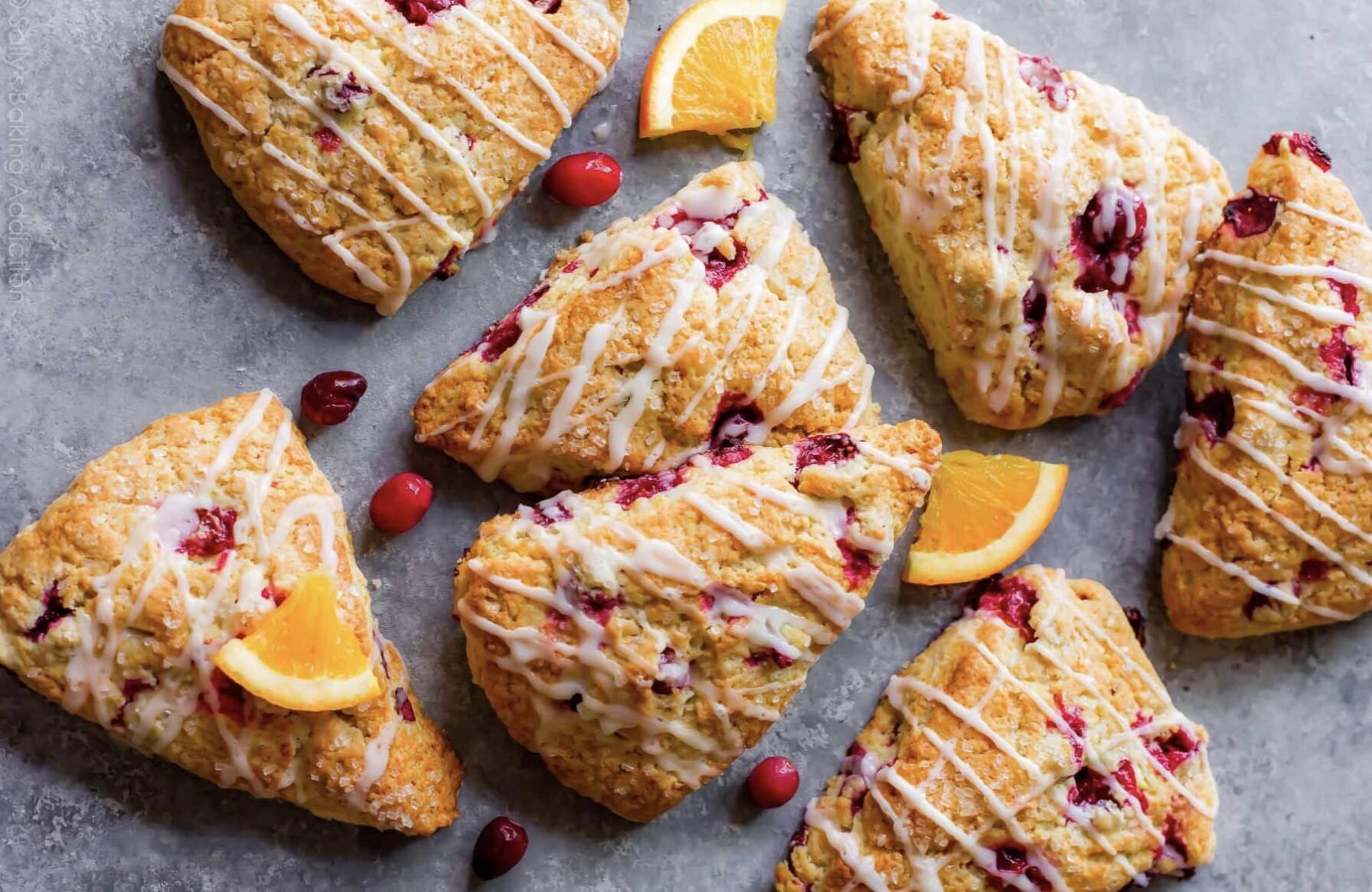 Keto Cranberry Orange Scones (Photo courtesy of Danny's Home Made Keto Sweets & Treats)