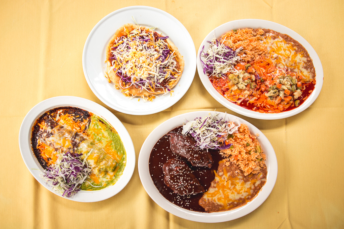Assorted food at La Indita (Credit: Jackie Tran)