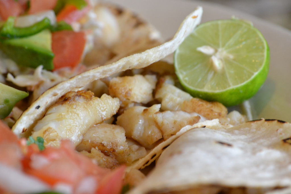 Pescado Tacos at Mariscos Chihuahua (Credit: Lacey and Suede)