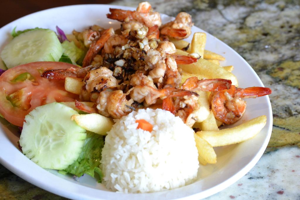 Camarones al Mojo de Ajo at Mariscos Chihuahua (Credit: Lacey and Suede)
