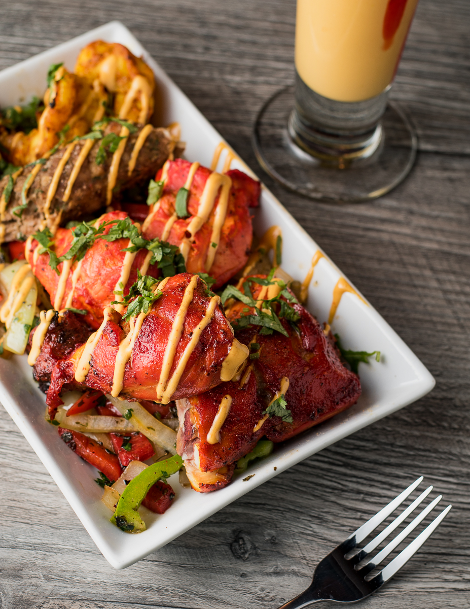 Tandoori Mix and Mango Lassi at Tamarind (Credit: Jackie Tran)