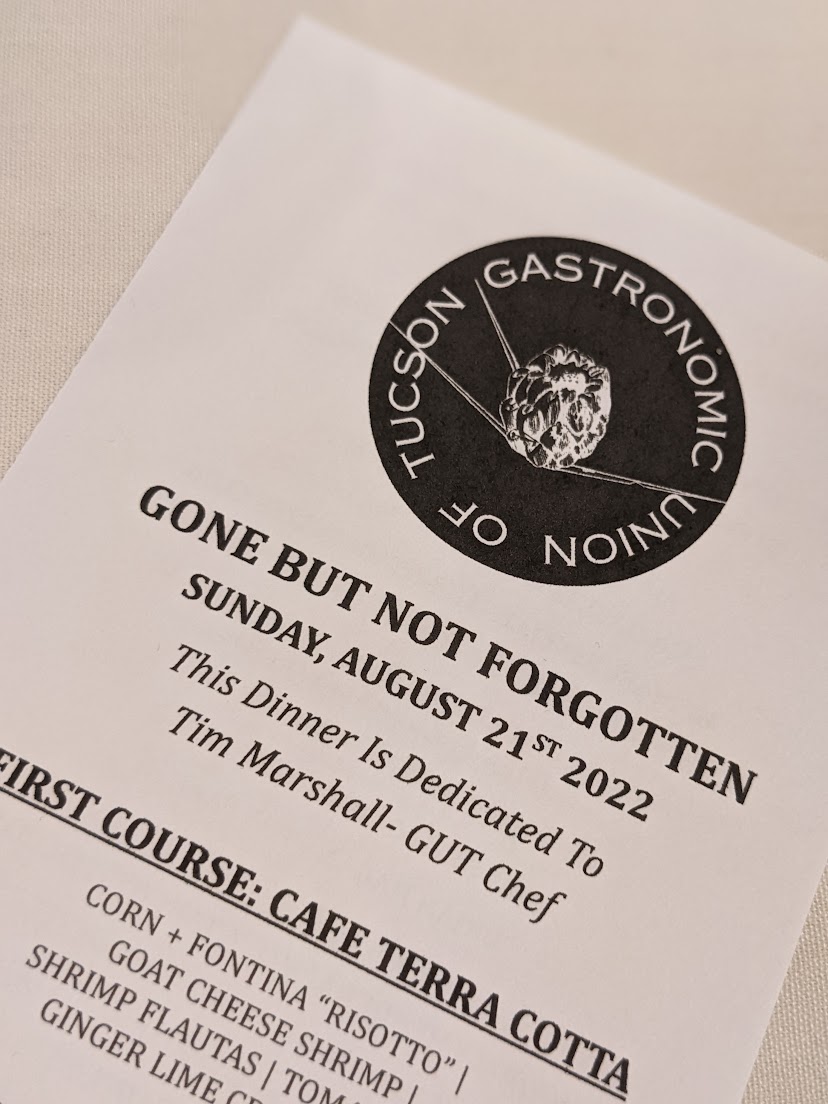 Gastronomic Union of Tucson (GUT) Collaborative Pop-Up Dinner (Photo by Britnee Cable)