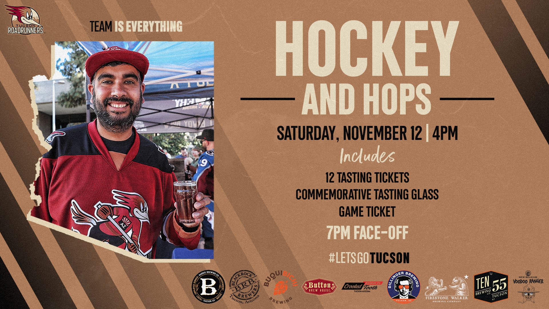 Photo courtesy of the Tucson Roadrunners