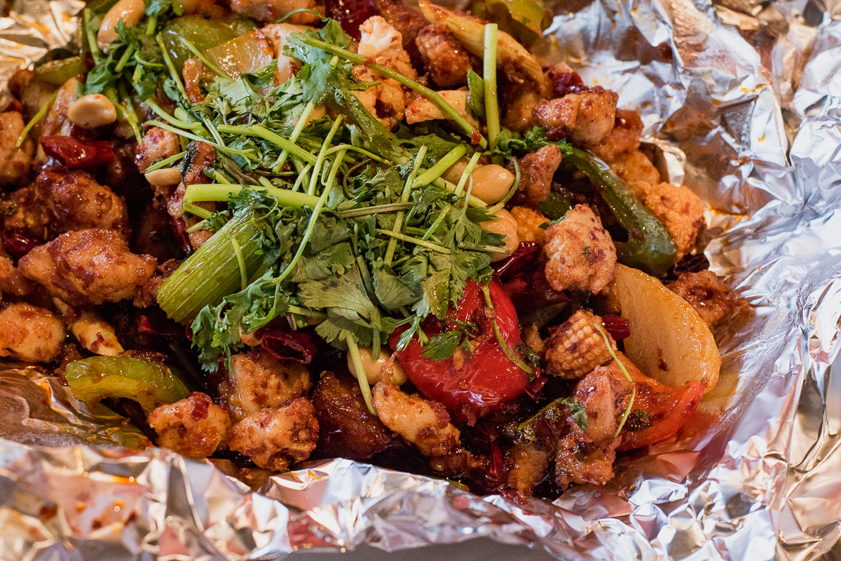 Beggar's Chicken off the Sichuan menu at Panda House (Credit: Jackie Tran)