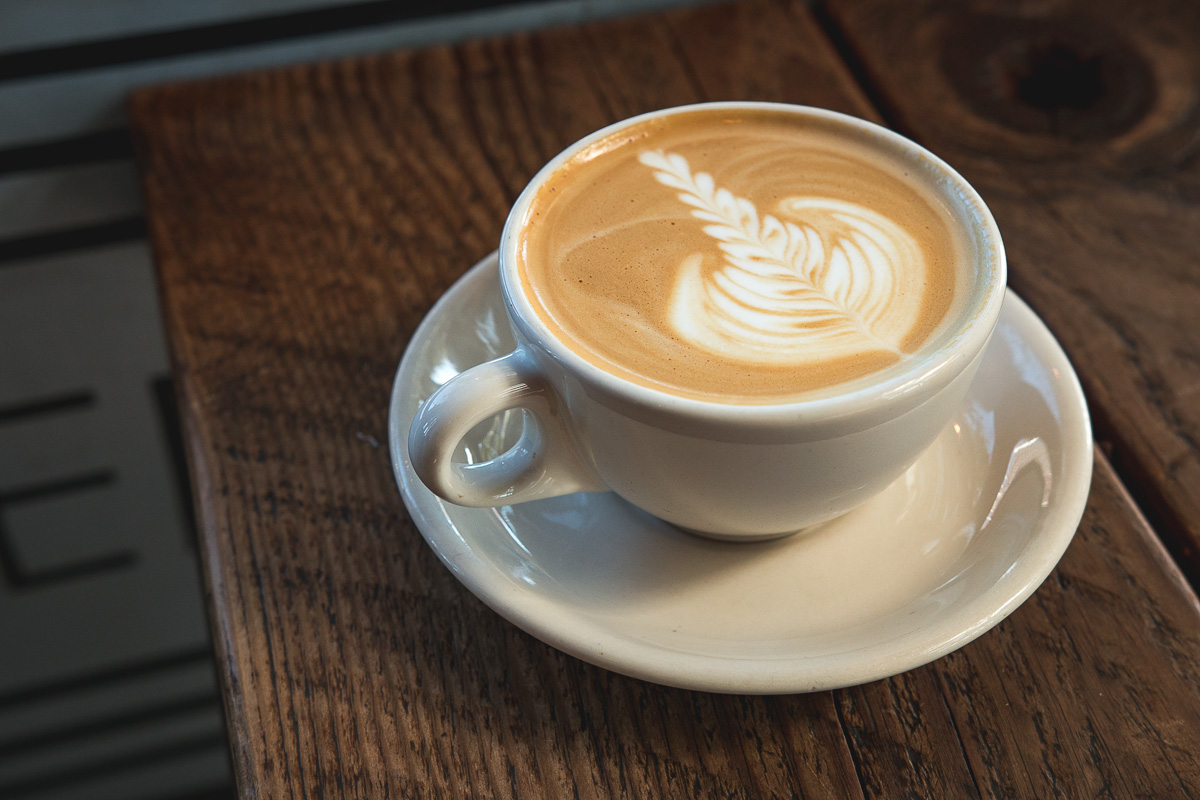 Coffee at Exo Roast Co. (Credit: Jackie Tran)