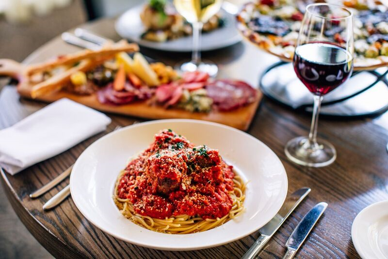 Spaghetti & Meatballs at Primo