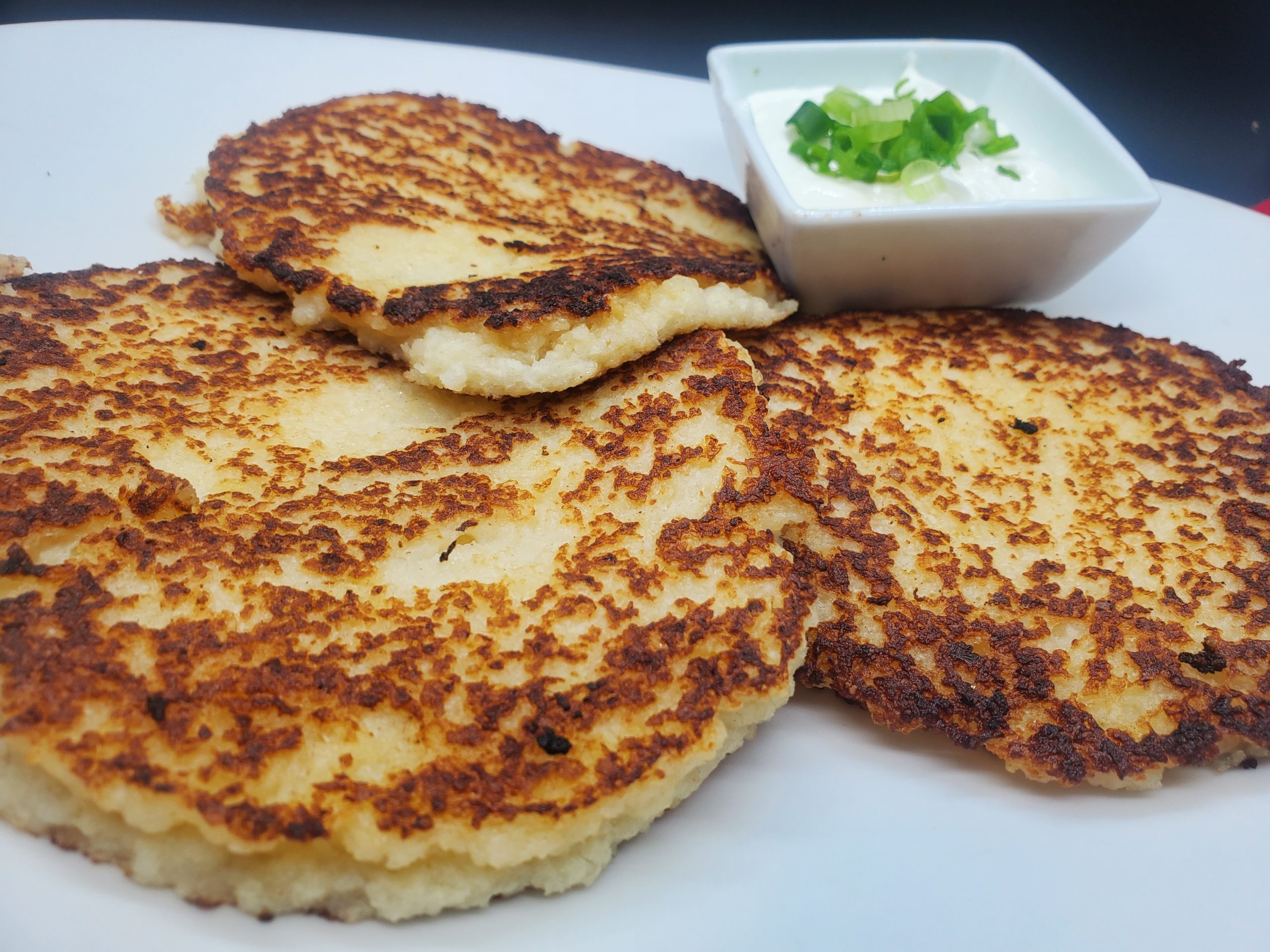 Latkes at Dante's Fire (Photo courtesy of Dante's Fire)