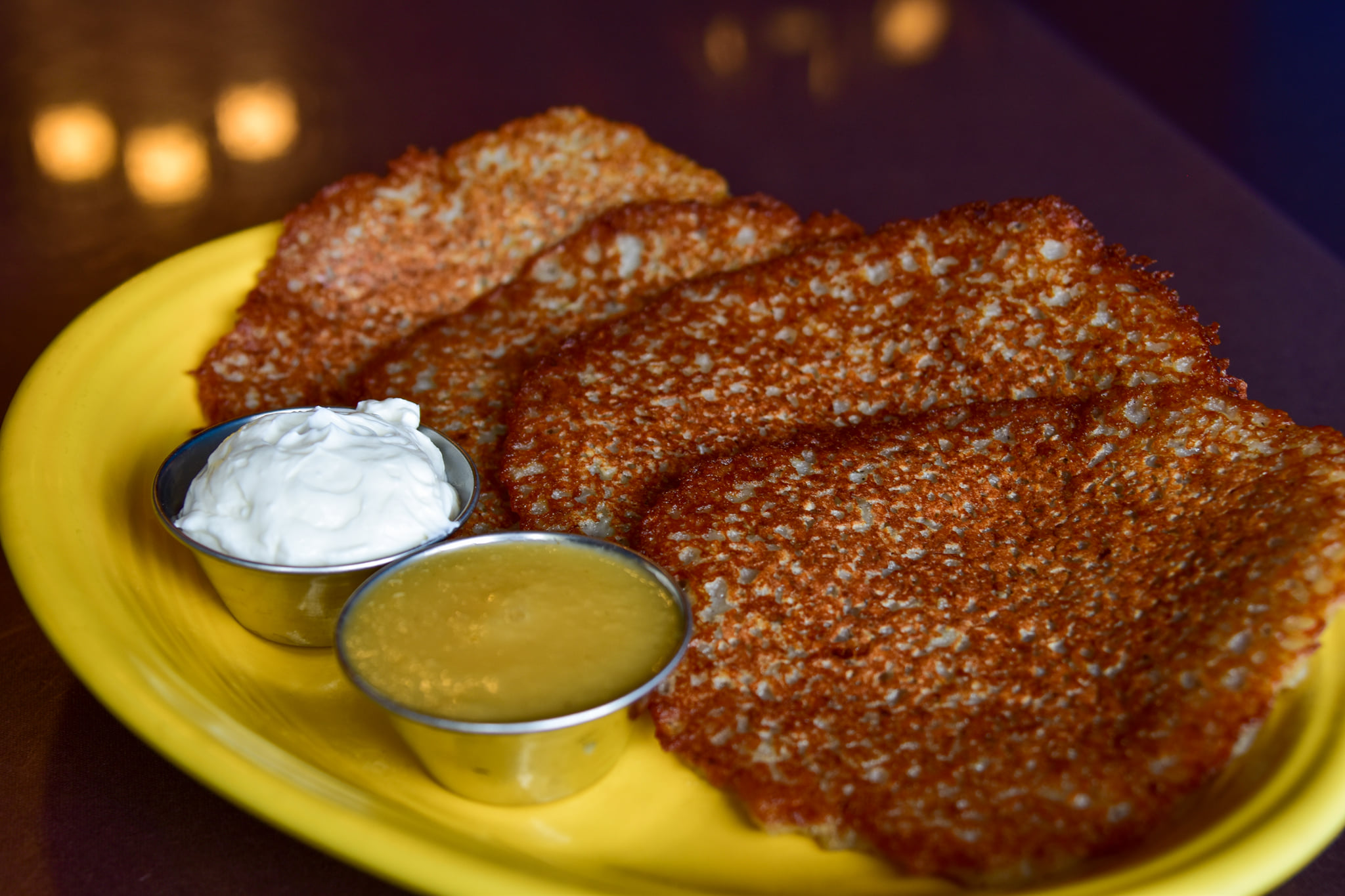Latkes at Polish Cottage (Photo courtesy of Polish Cottage)